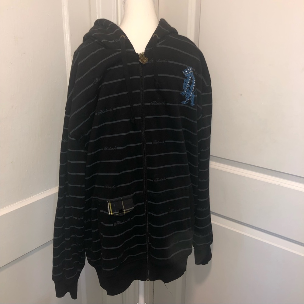 Akademiks mens full zip hoodie size 3xl